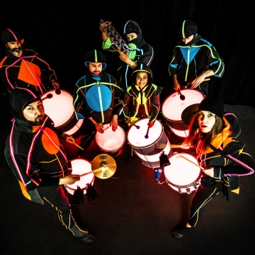Image du spectacle BATUC'EN BAS DE CHEZ TOI de Ens’Batucada Réseau des conservatoires de l’Agglomération Paris - Vallée de la Marne