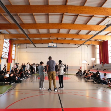 Image du spectacle Le Battle des Battles de Compagnie par Terre / Association Fondament'all