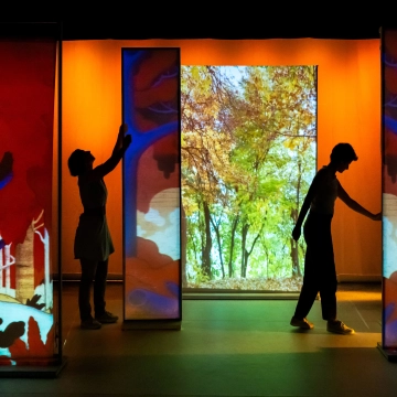 Image du spectacle et puis de La Soupe Cie