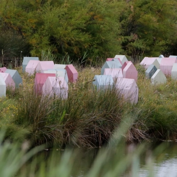2009-2011, AMERS Biennale Art et Nature de l'île d'Oléron, 2016, collection du FDAC de l’Essonne