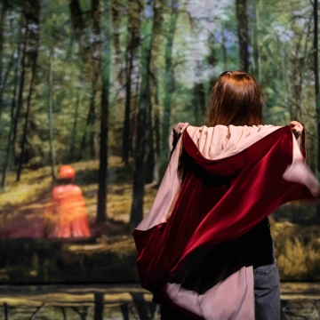 Image du spectacle Le Petit Chaperon rouge de Das Plateau / Jacob & Wilhelm Grimm