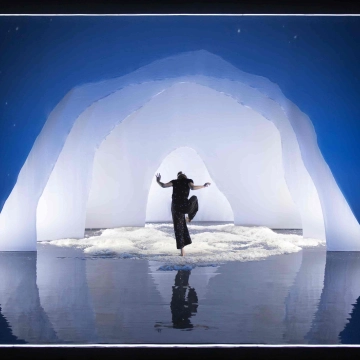 Image du spectacle LUX ou la petite fille qui avait peur du blanc de La Vouivre