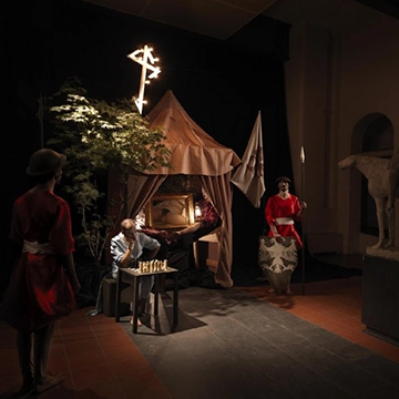 Image du spectacle Luigi Presicce de Il sogno della cascata di costantino