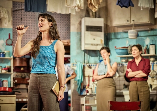 Image du spectacle La guerre n'a pas un visage de femme de Julie Deliquet, d’après Svetlana Alexievitch